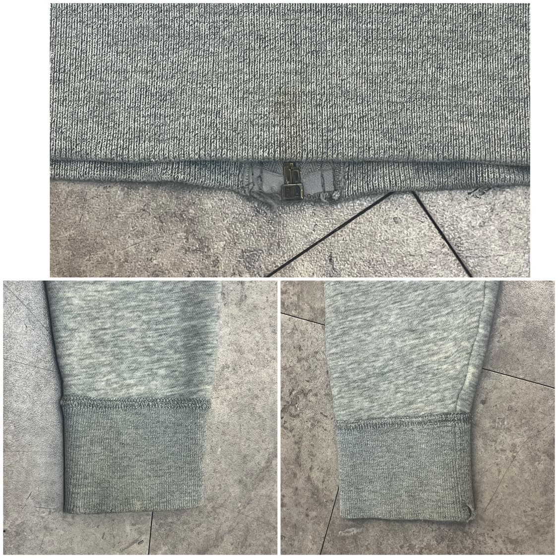 홀리스터 후드집업 그레이 M #csz2655 상품이미지9