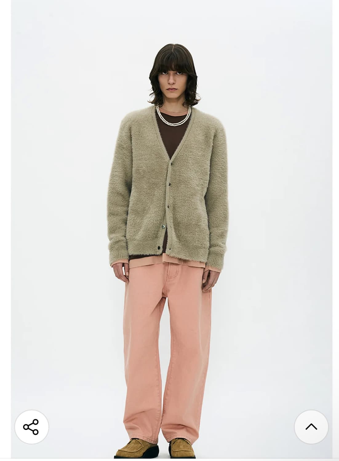 파르티멘토 쉐기 니트 가디건 M 상품이미지4