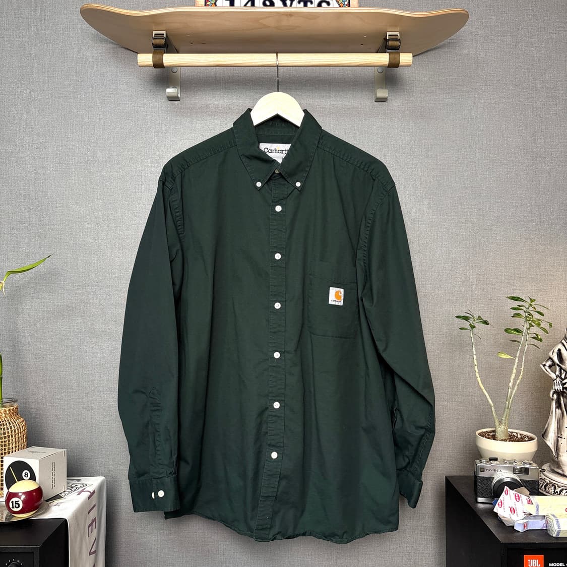 칼하트 딥그린셔츠 상품이미지2