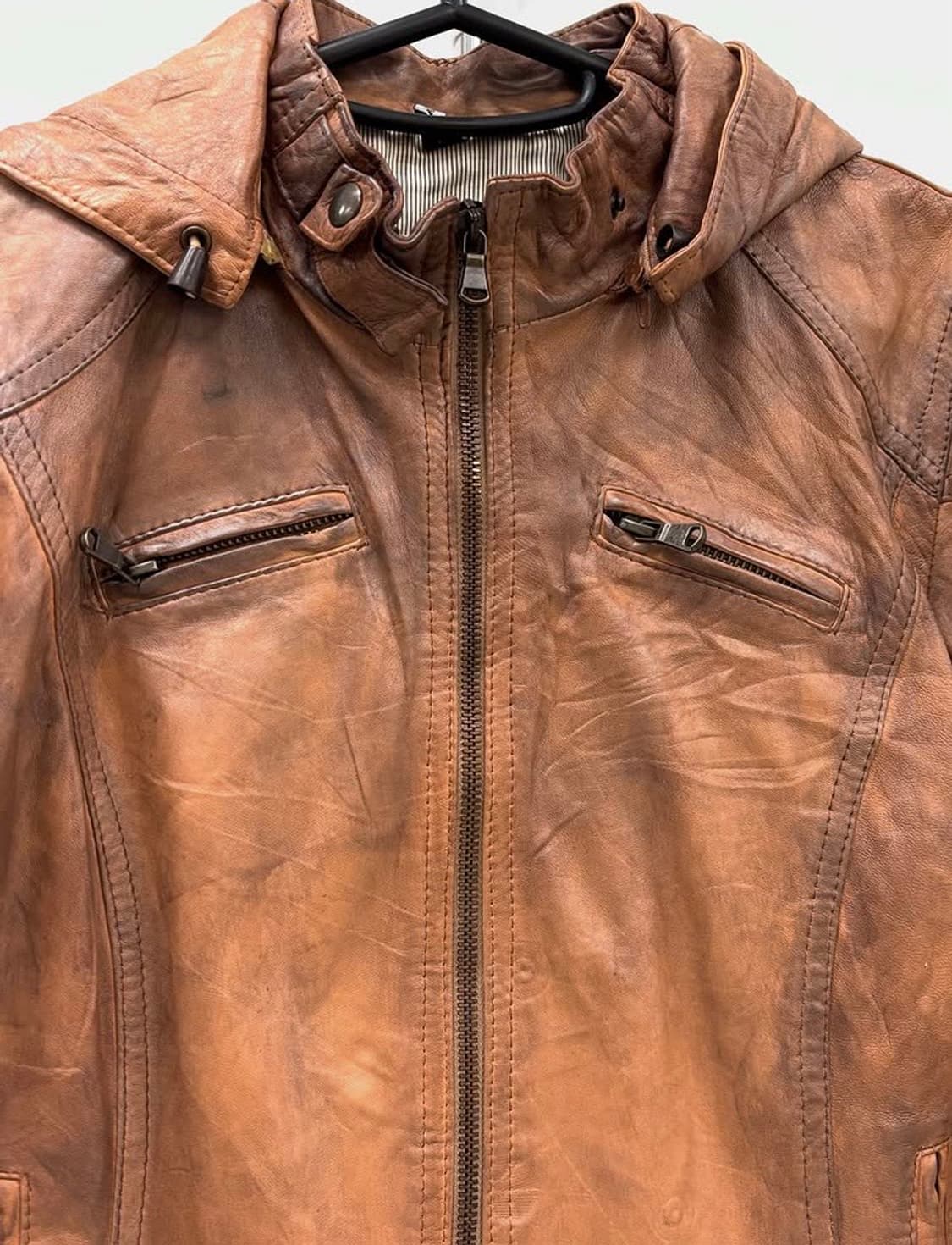 빈티지 레더 자켓 상품이미지4