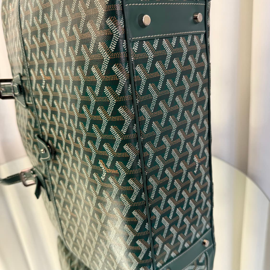 고야드 암바사드 도큐먼트 케이스 MM 그린 상품이미지10