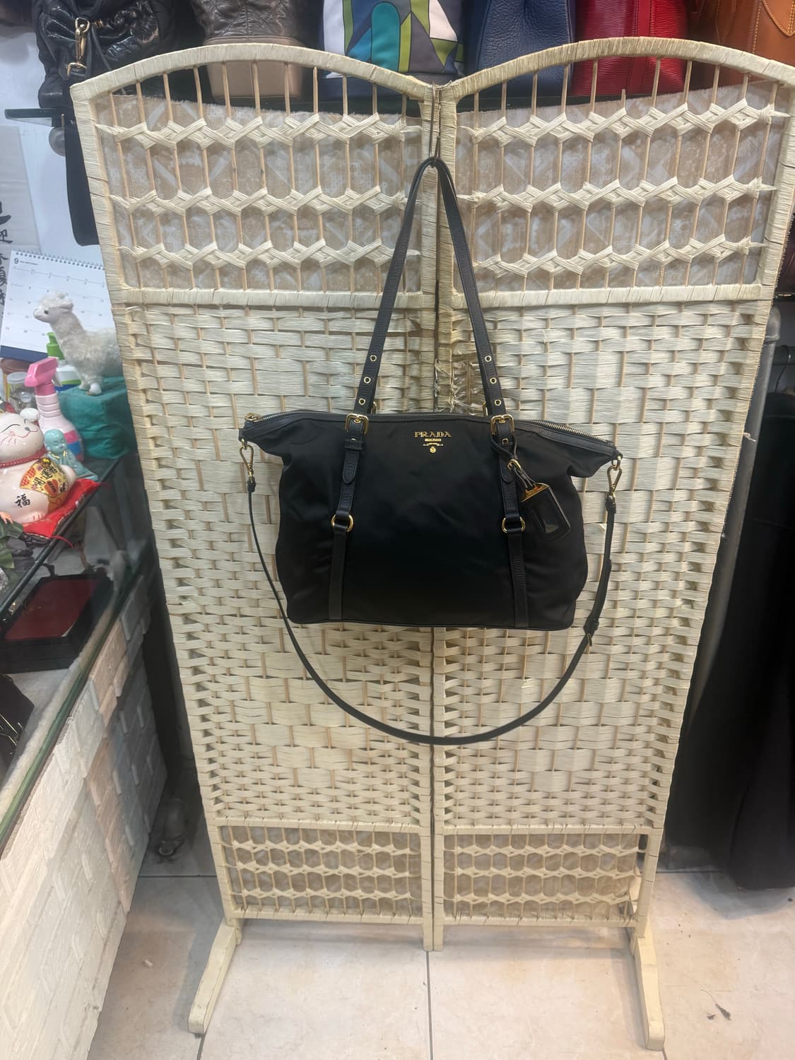 정품 프라다 나일론 2way백 팝니다 상품이미지1