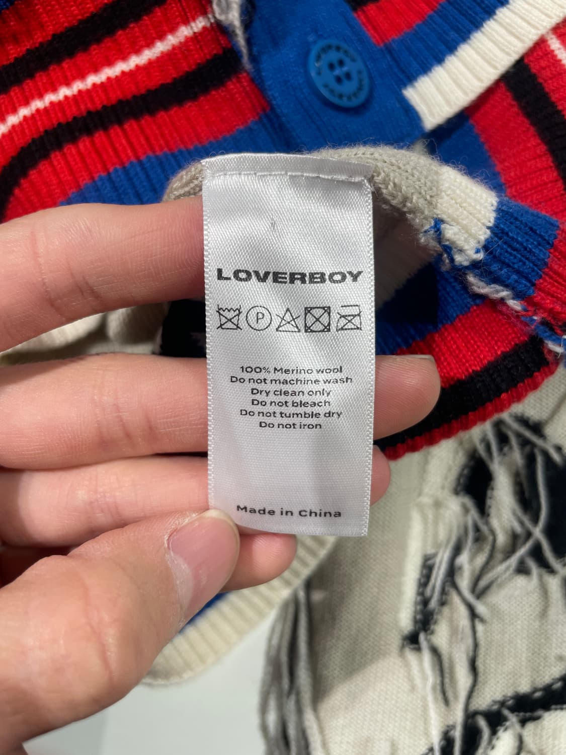 찰리 제프리 러버보이 거들 애니멀 울 가디건 상품이미지8