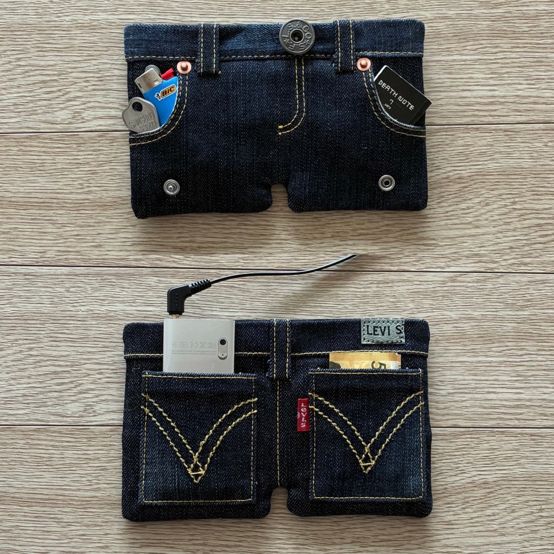 Levi's 522 demin Remake wallet 상품이미지1
