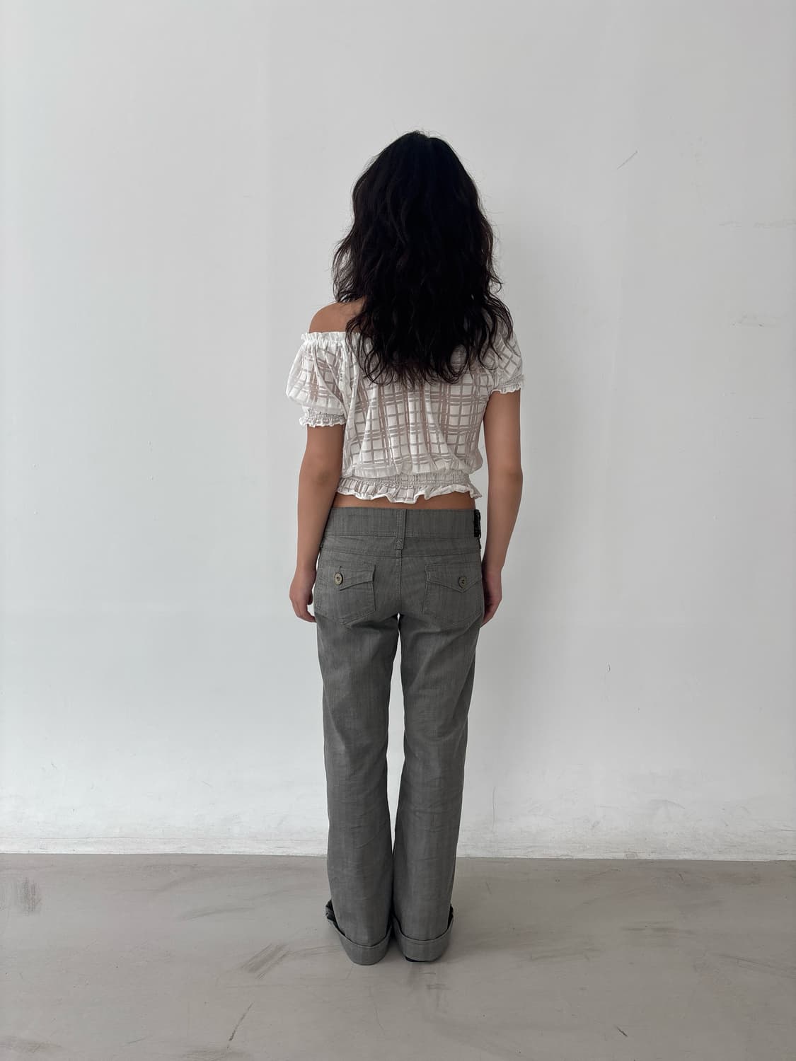 Vintage check top 상품이미지4