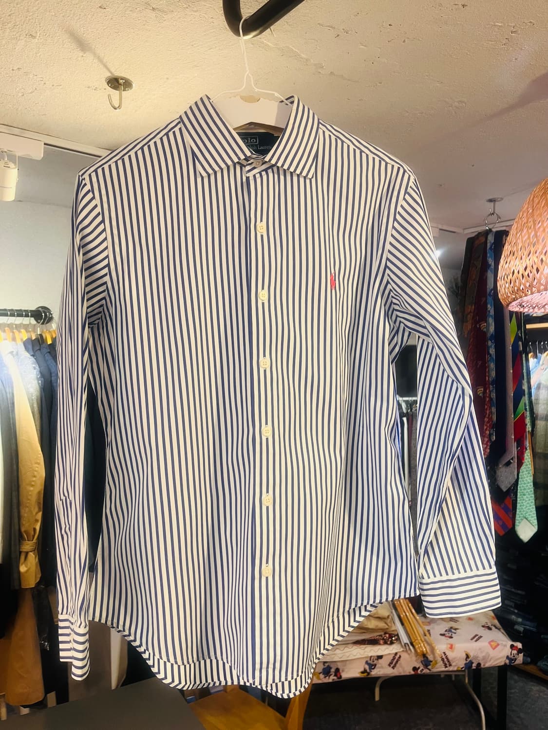 폴로 랄프로렌 스트라이프 드레스 셔츠 상품이미지1