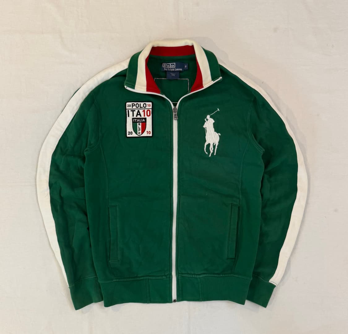 폴로 랄프로렌 빅포니 치프키프 이탈리아 코튼 져지 그린 상품이미지2