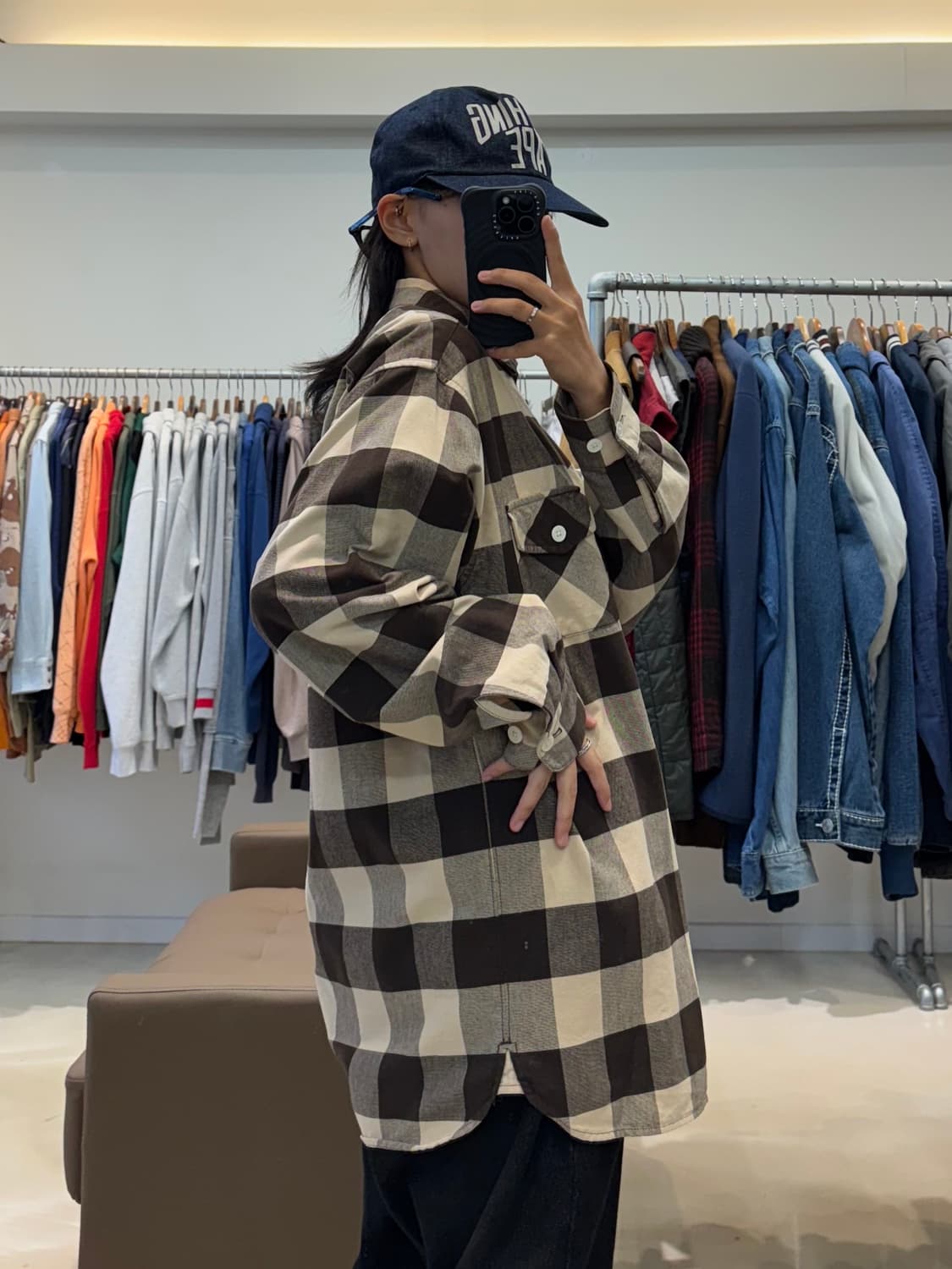 90s 슈프림 체크 셔츠 상품이미지6