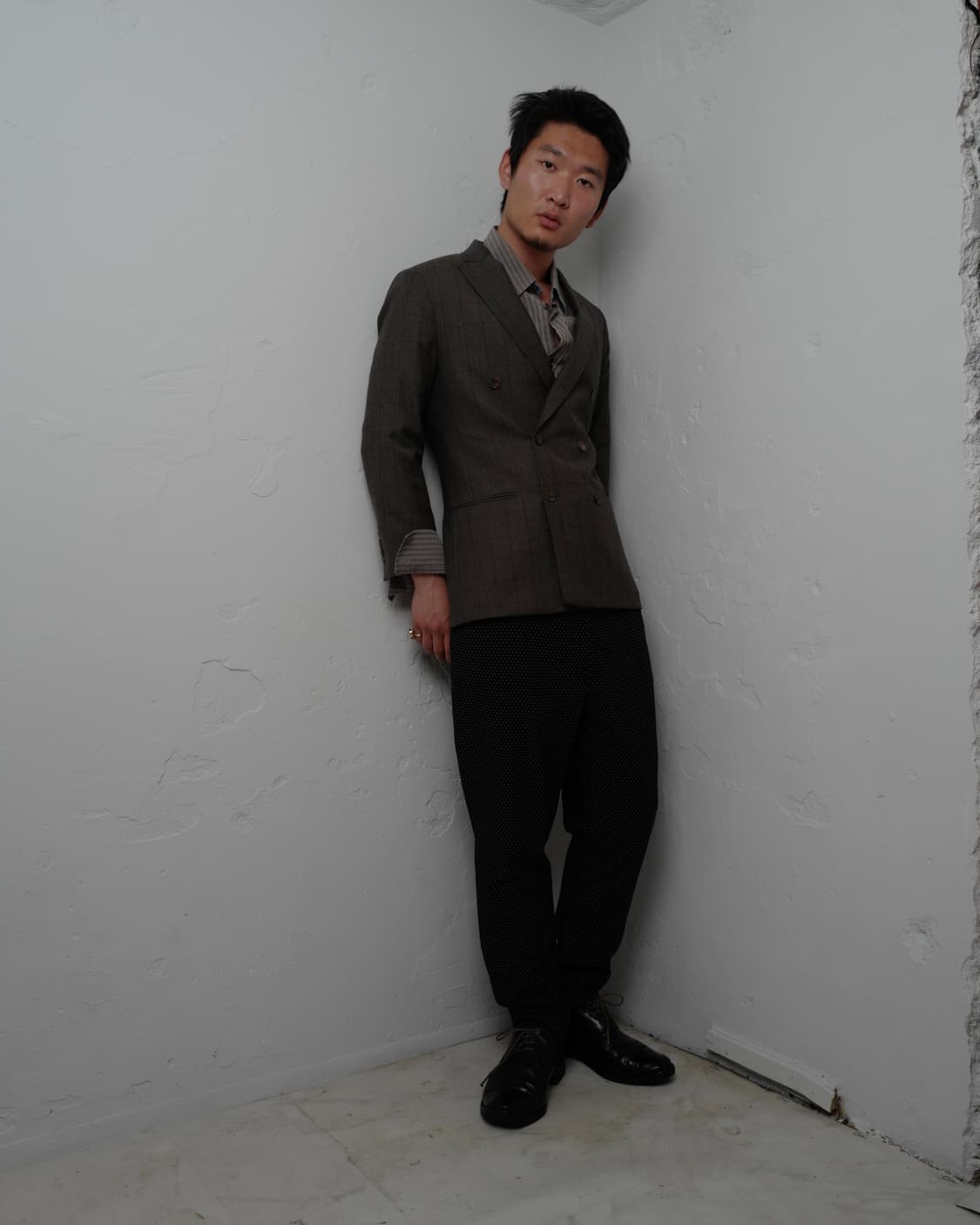 조르지오 아르마니 도트 패턴 팬츠 상품이미지3