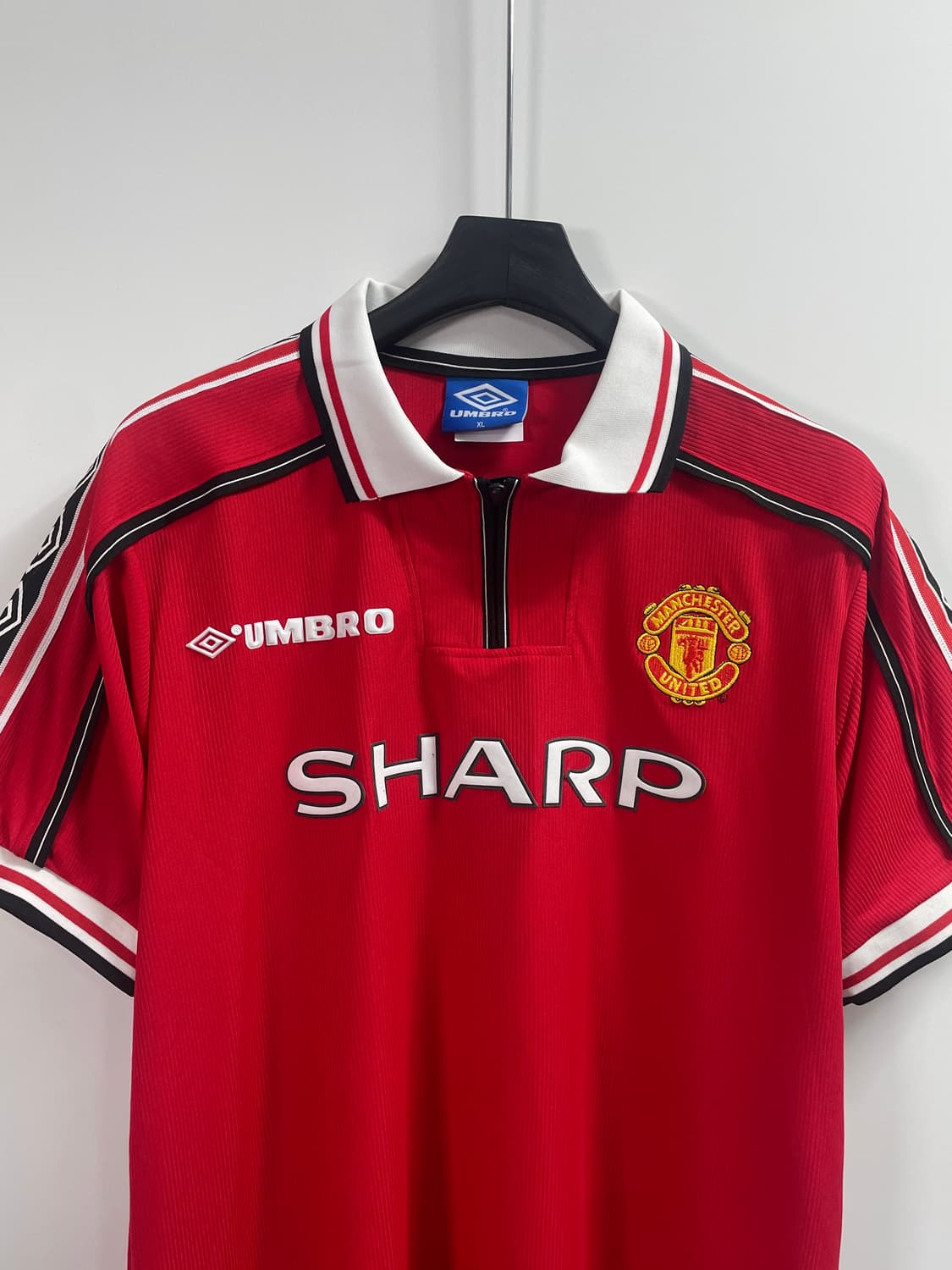 98-99 엄브로 맨유 유니폼 홈 레플리카 티 (on.504) 상품이미지2