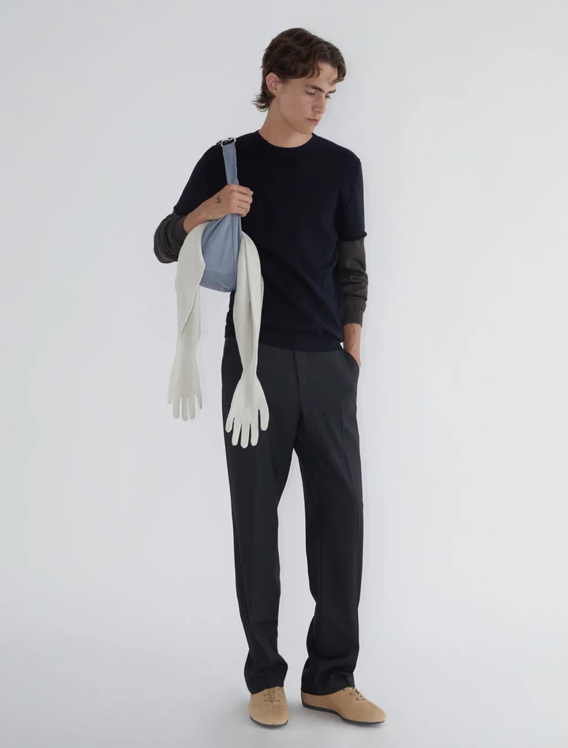 [S,M,L]팔로마울 Cobre 레이어드 니트 상품이미지3