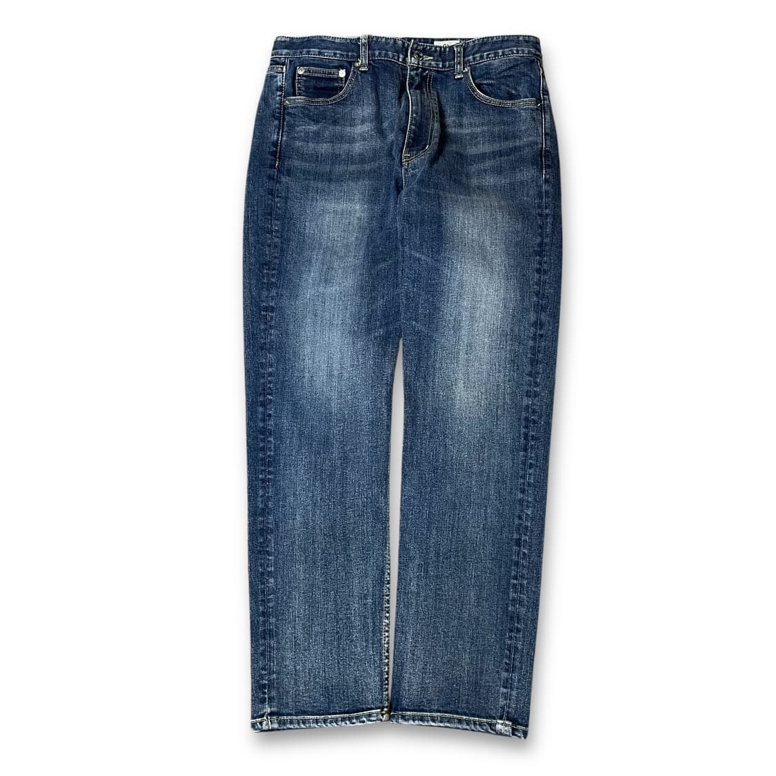 (32) 모드나인 중청 워싱 데님 팬츠 상품이미지1