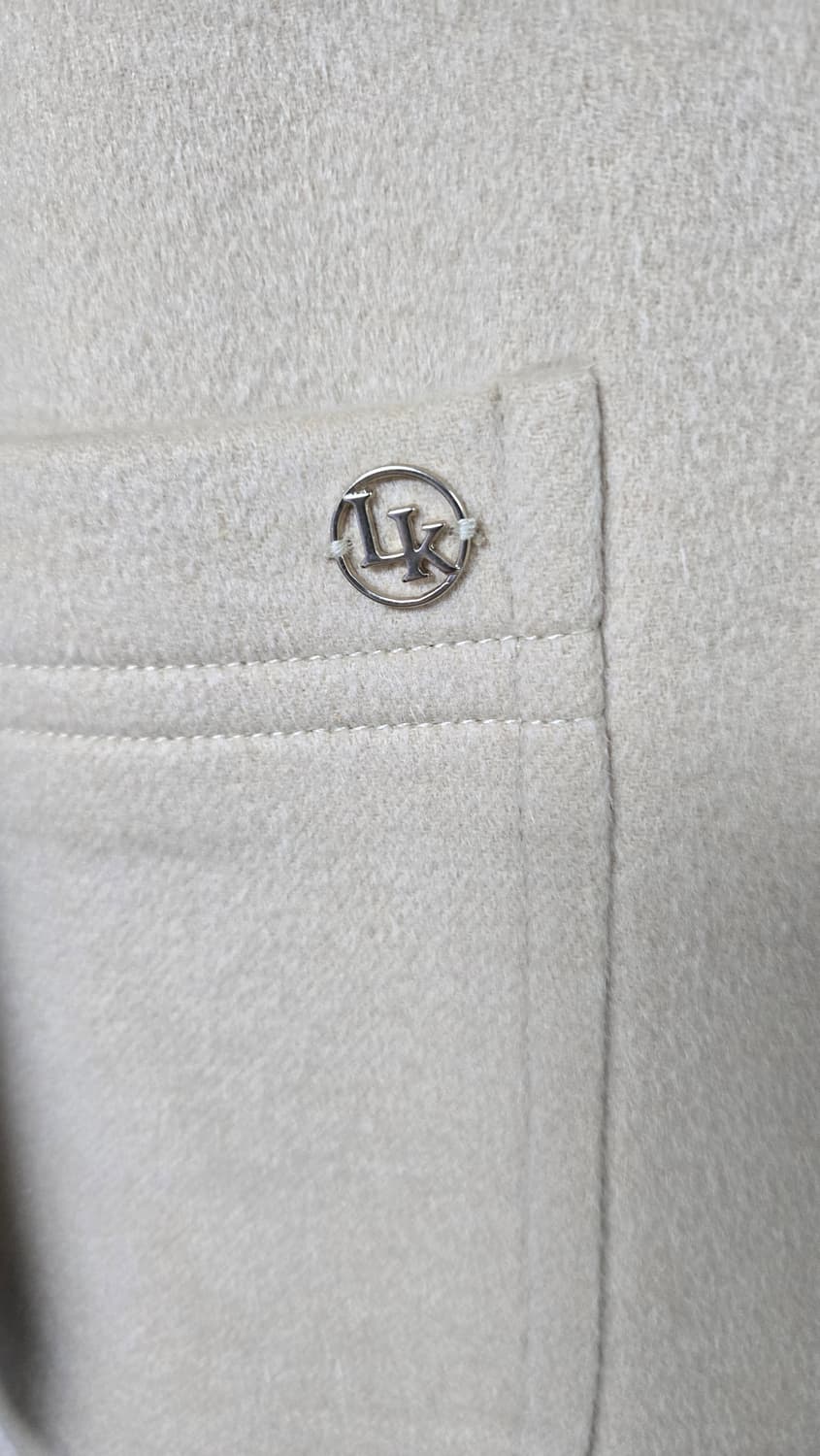 룩캐스트 버터 마리 하프 울코트 상품이미지6