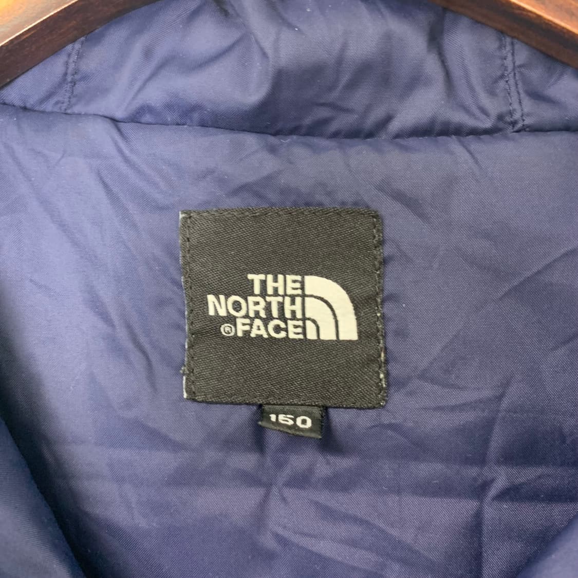 노스페이스 자수로고 후드 퀼팅 조끼패딩 상품이미지9