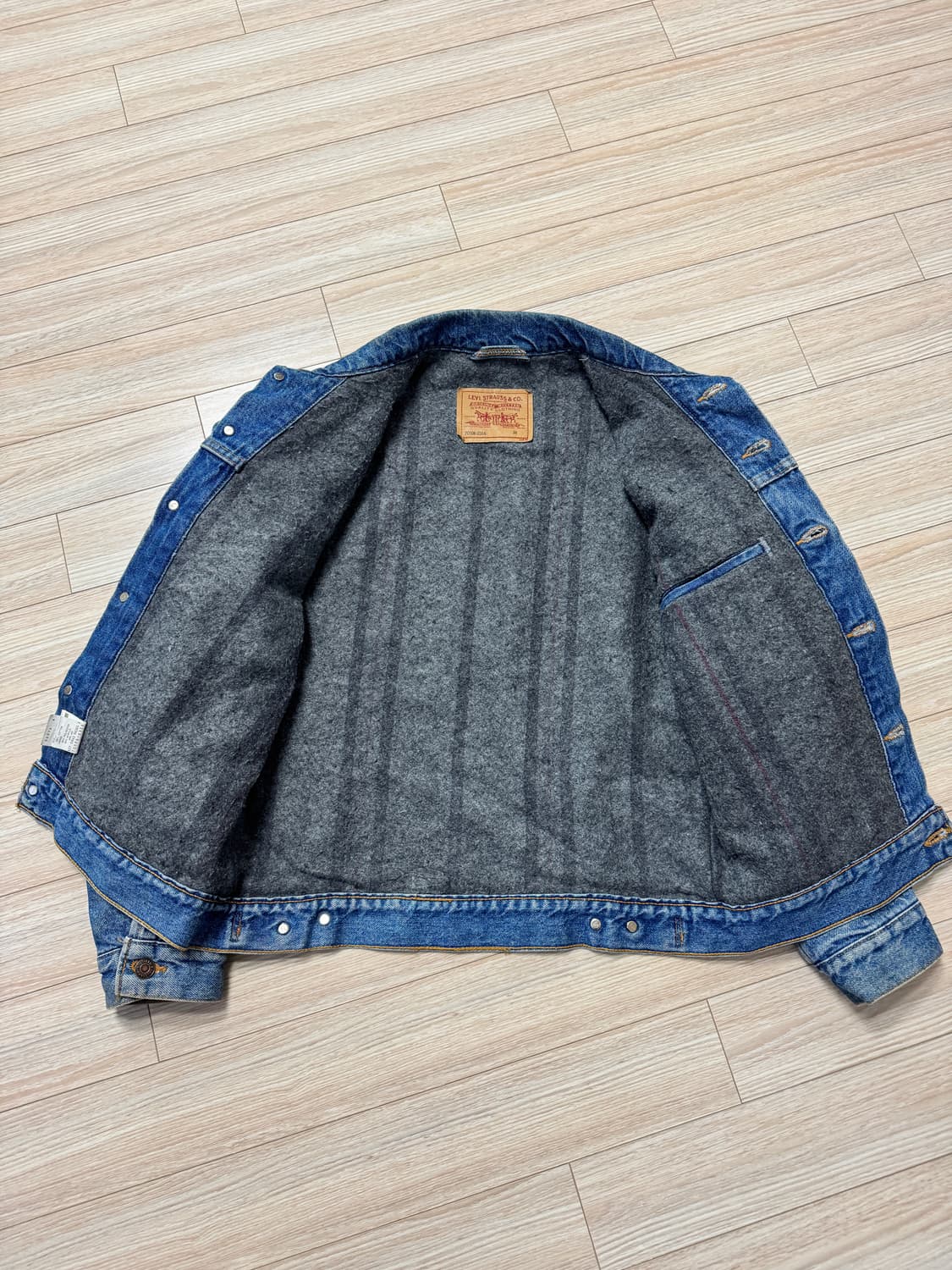 리바이스 블랭킷 데님자켓 38  판매 상품이미지2