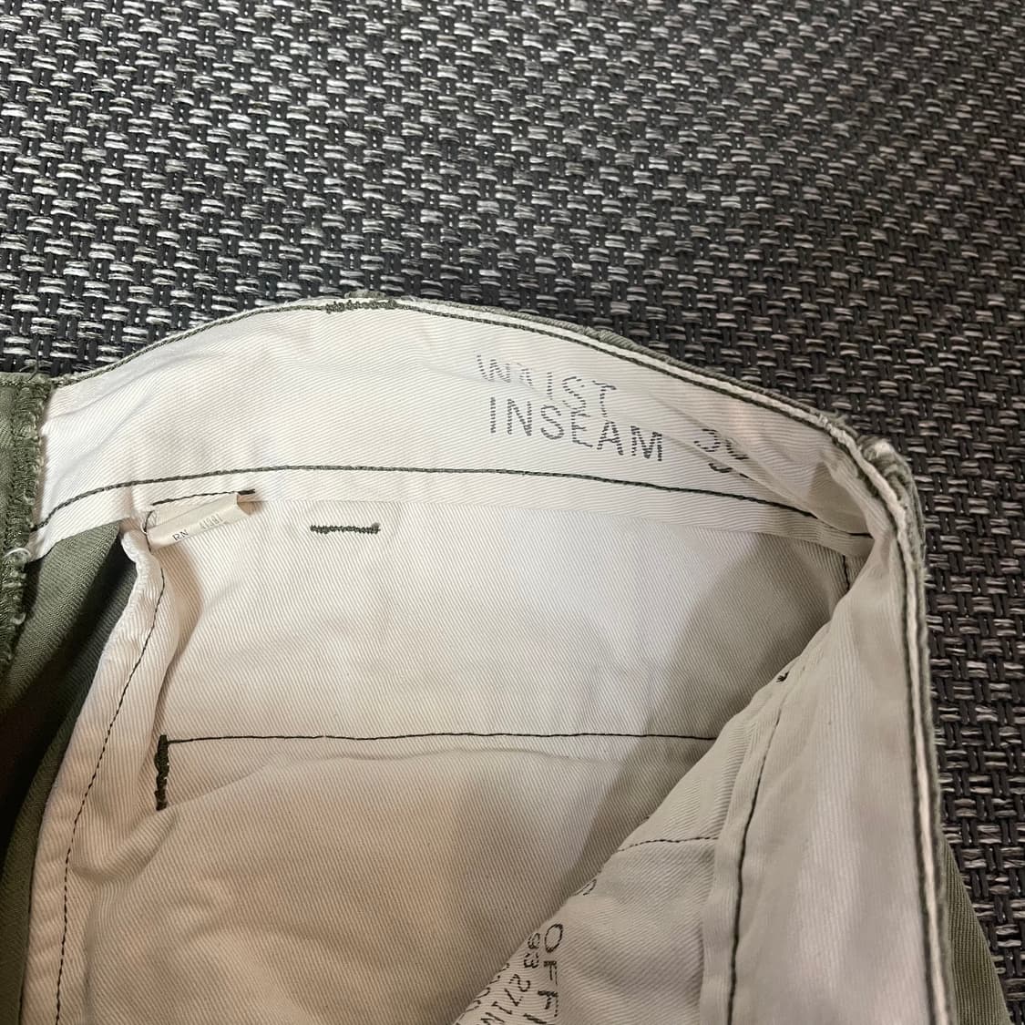 (36) RRL 더블알엘 카키 코튼팬츠 상품이미지3