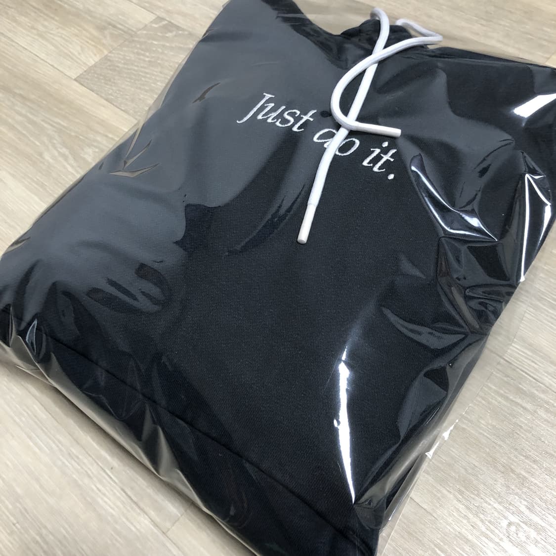 (오버핏 M) 나이키 NIKE JDI 헤비웨이트 오버사이즈 후드티 블랙 상품이미지10