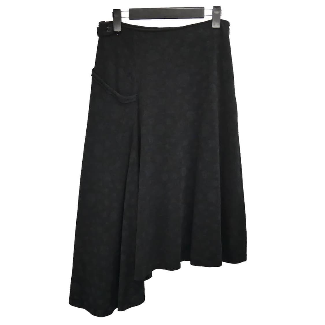 요지 야마모토 느와르 닷패턴 비대칭 스커트 상품이미지1