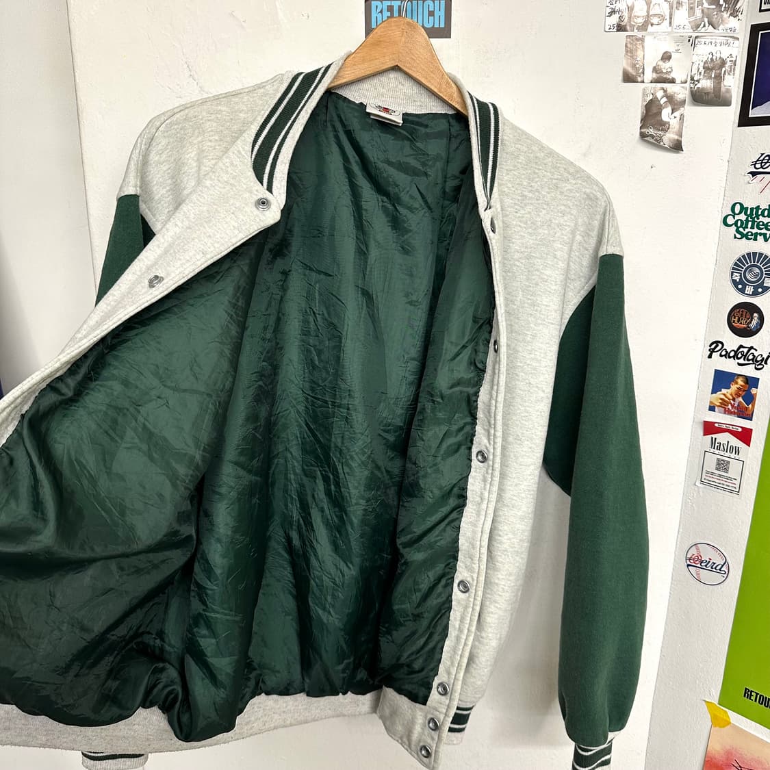 90‘s 디즈니 미키 스웻 바시티자켓 상품이미지9