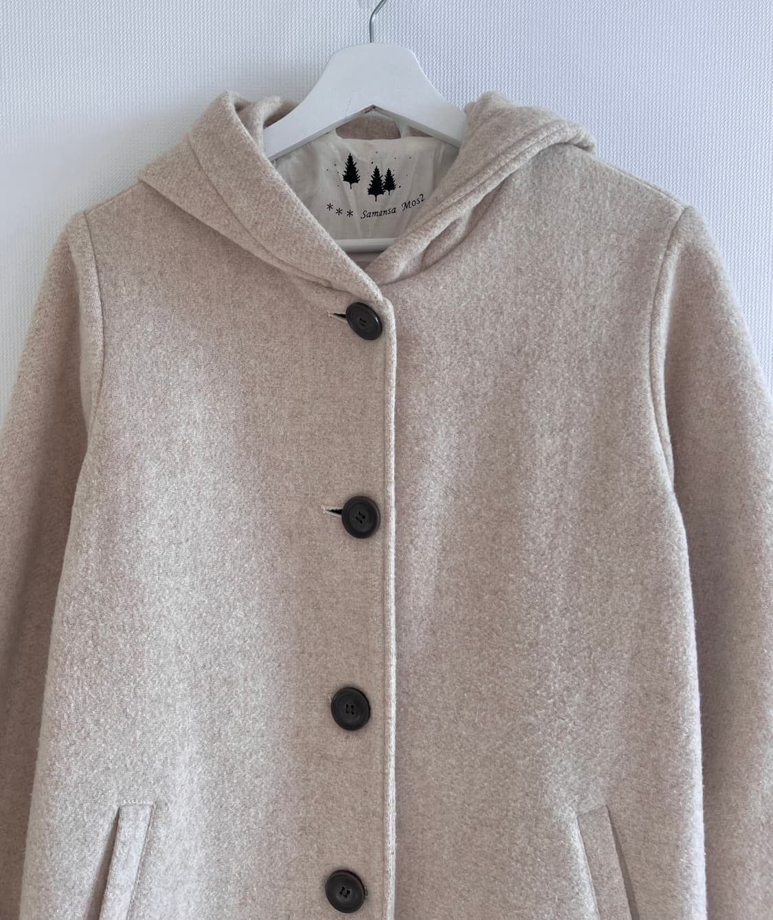 사만사모스2 울 코트 상품이미지2