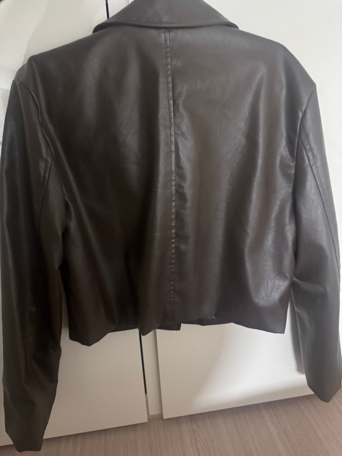 빈티지 브라운 가죽자켓 상품이미지2