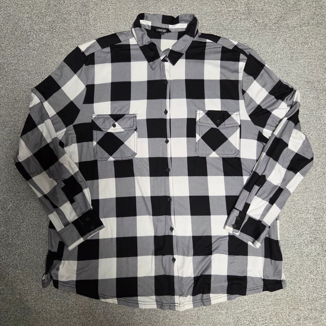 George 조지 체크셔츠 XL(105) 상품이미지1