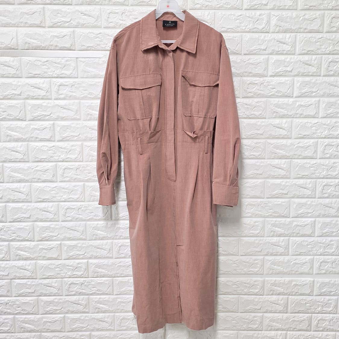 택포) M 한섬 랑방 LANVIN 롱 원피스  상품이미지1