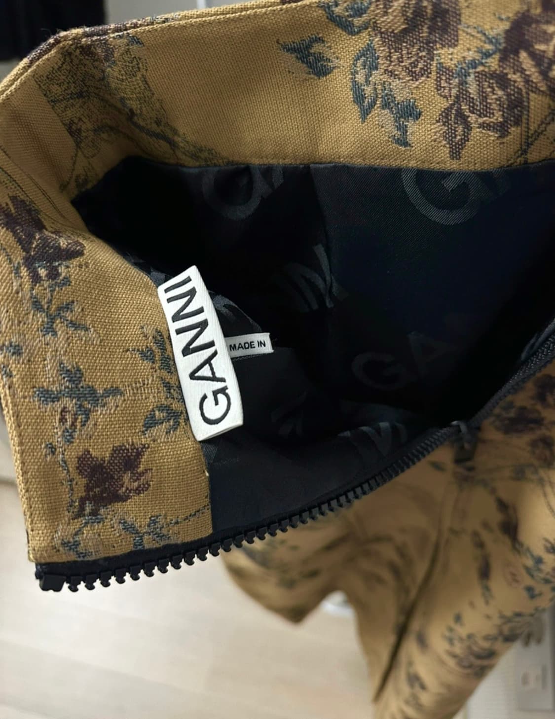 [GANNI] 가니 스커트 BROCADE JACQUARD SKIRT 상품이미지6