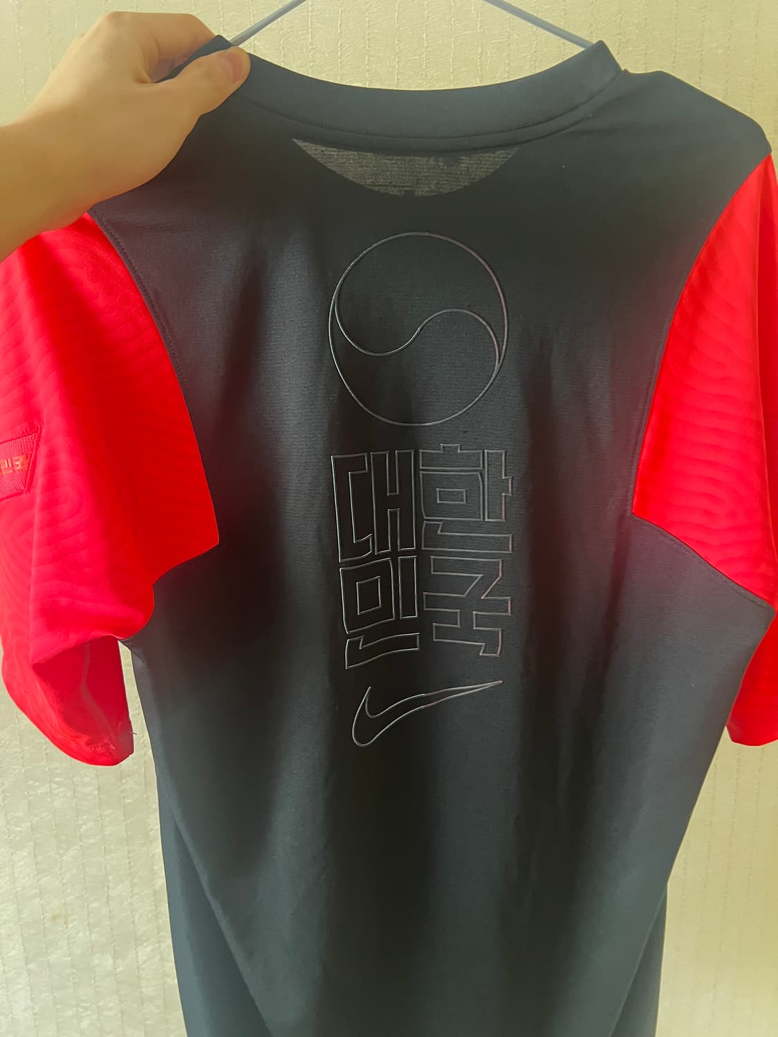 대한민국 국가대표 반팔티 사이즈 L 상품이미지2