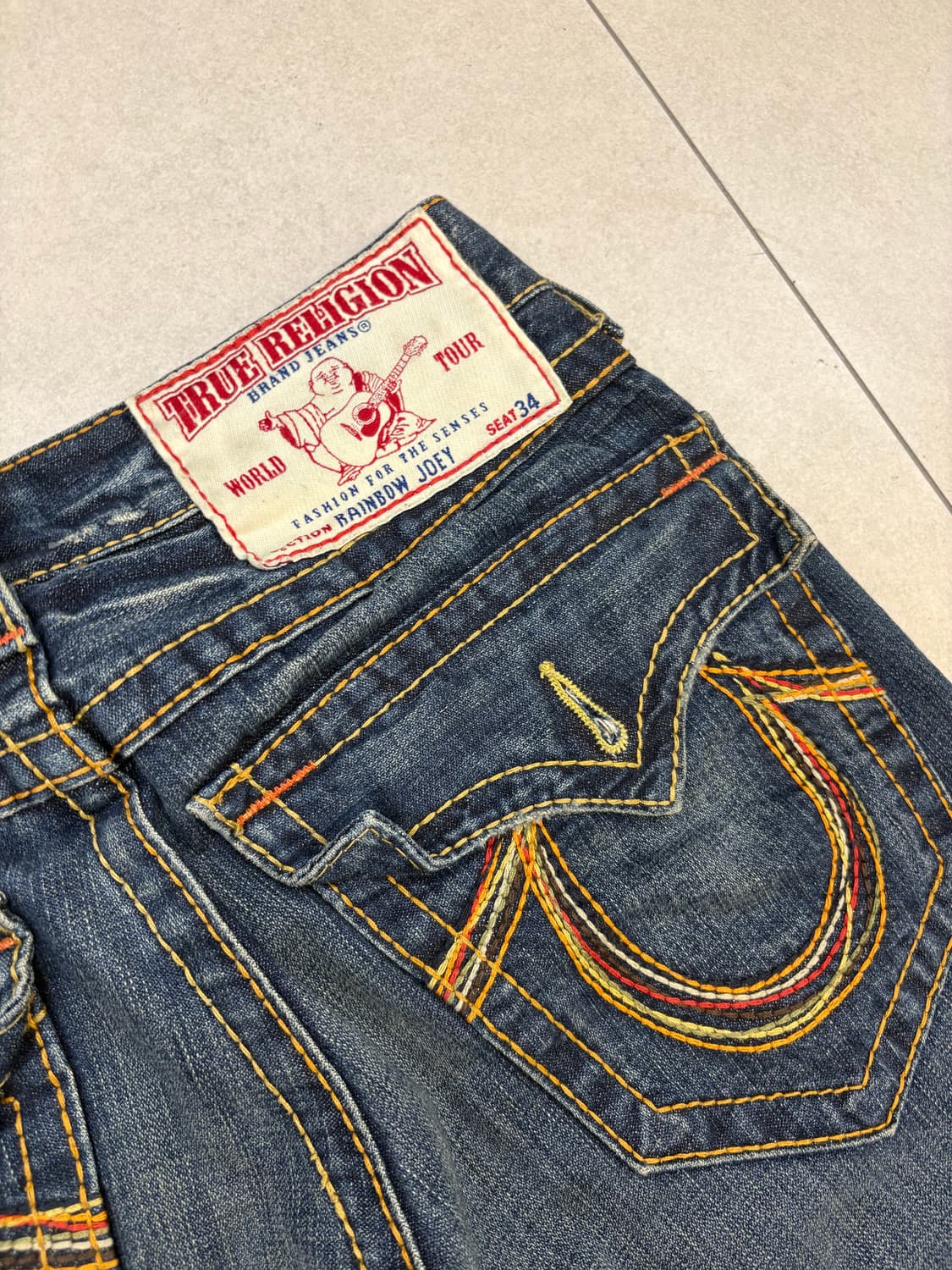 트루릴리전 레인보우 조이 부츠컷 데님 상품이미지6