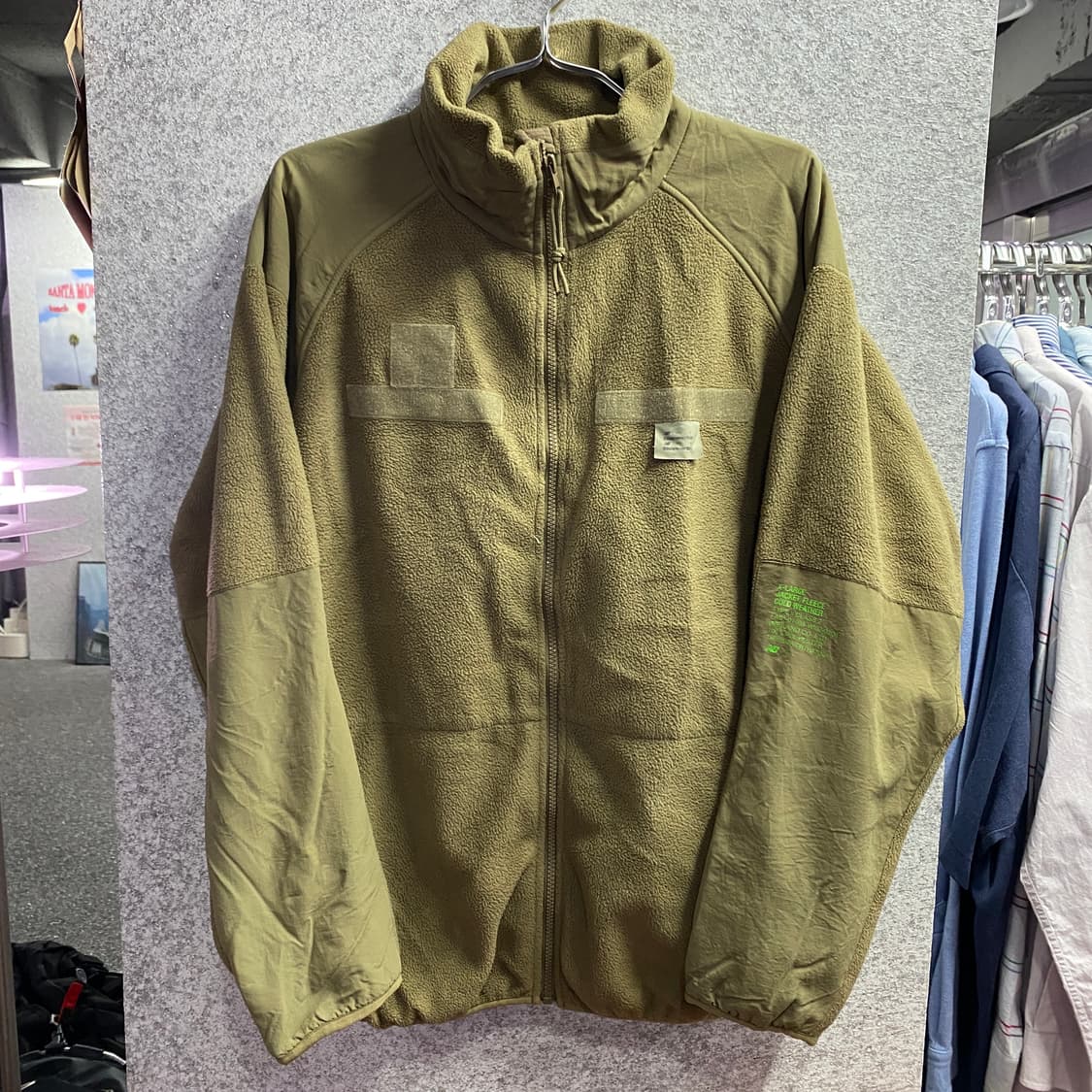 디스이즈네버댓 X 뉴발란스 콜라보 플리스 집업 자켓 B4077 상품이미지2