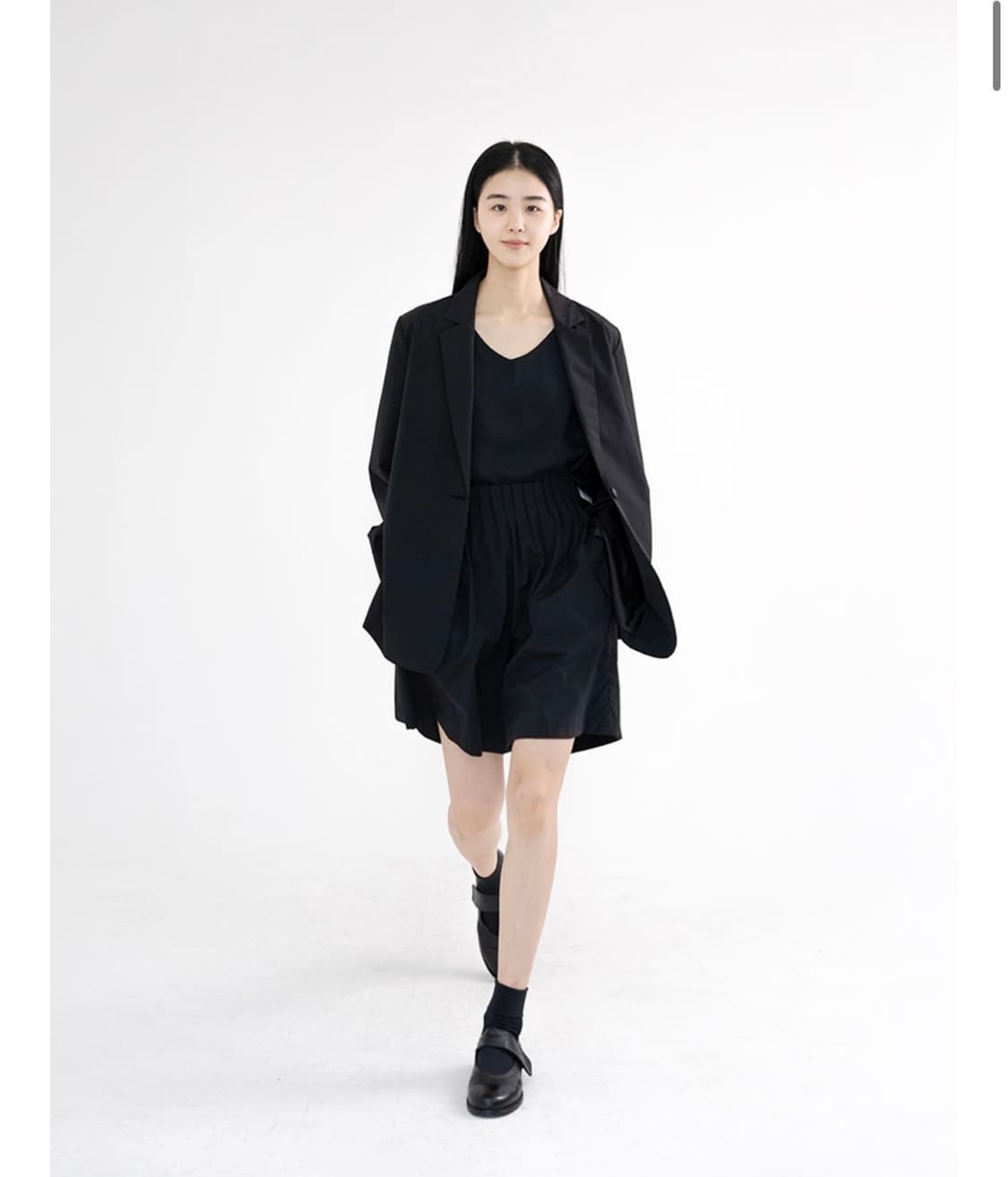 유노이아 여름 나일론 블레이저 상품이미지3