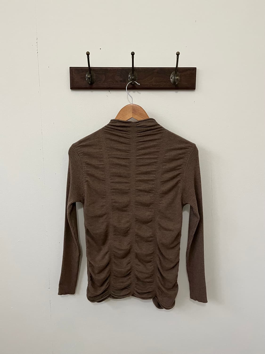 vtg 실루엣 셔링 터틀넥 상품이미지3