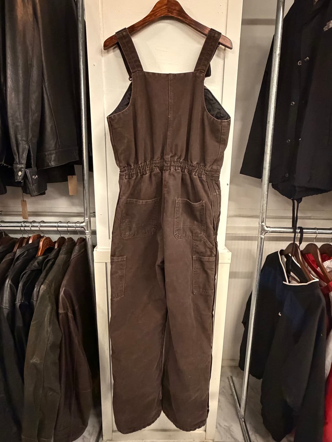 (정품/M) 칼하트 오버롤 브라운 a1 상품이미지2