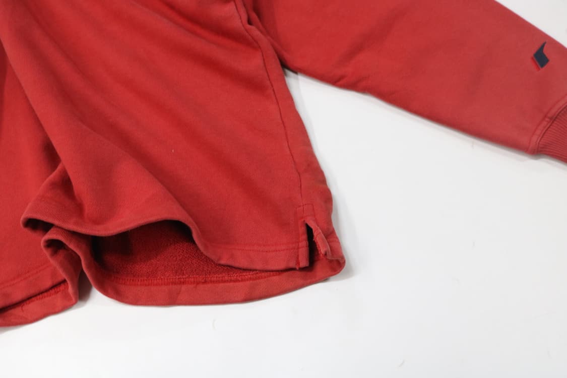 PRO-KEDS 프로케즈 빈티지 아치 로고 하프 집업 스웨트셔츠 레드 상품이미지8