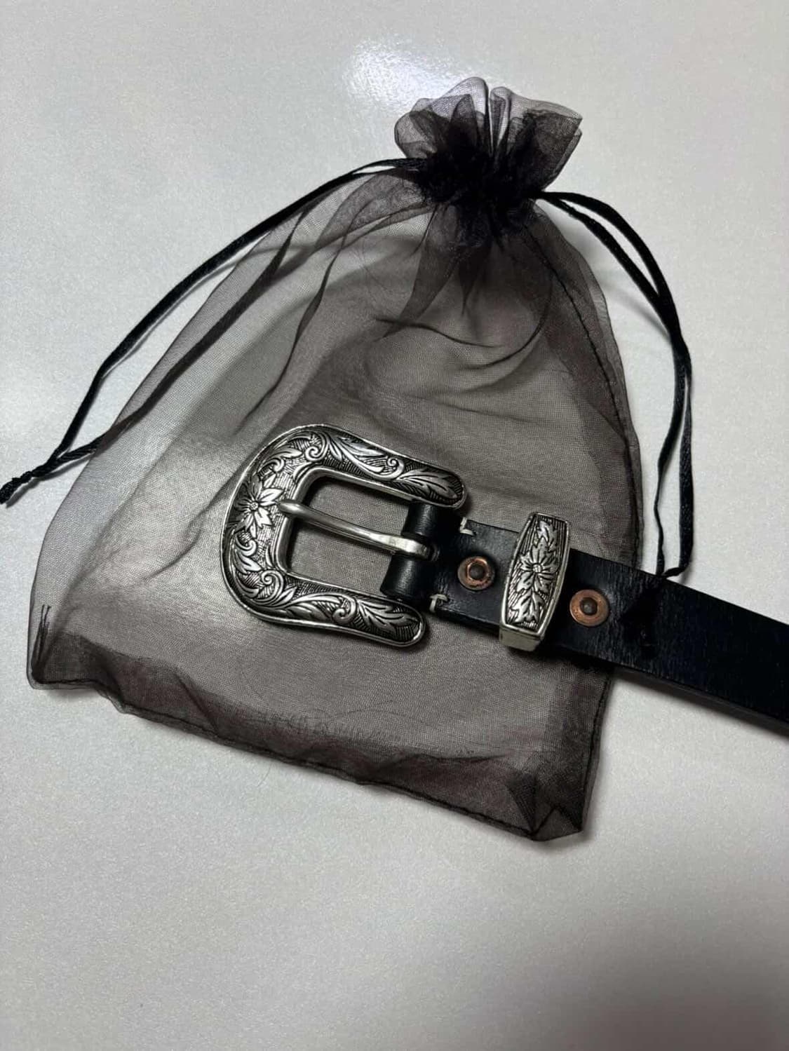 toga 스타일 핸드메이드 가죽벨트 상품이미지1