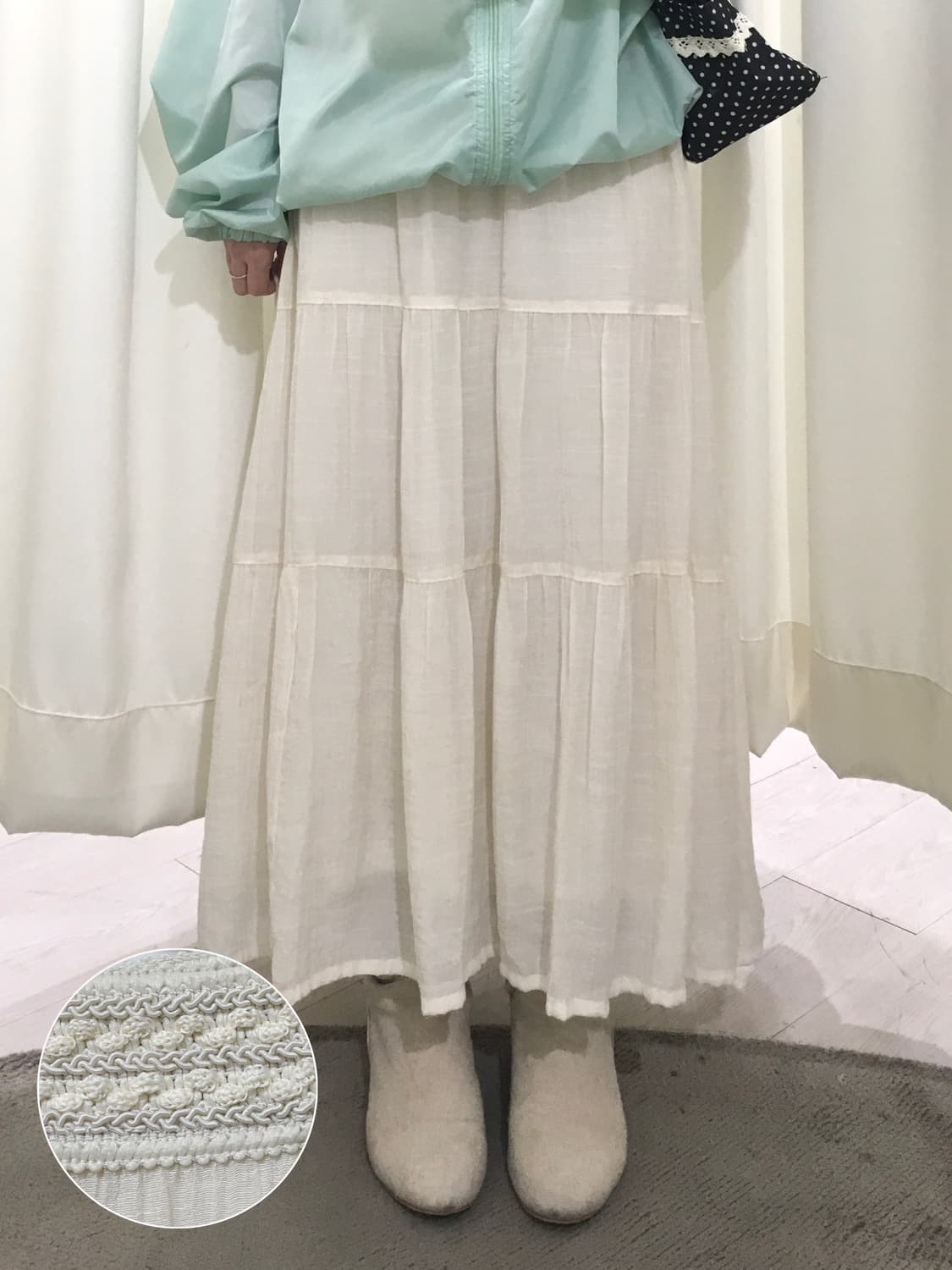 kome mori skirt 상품이미지1