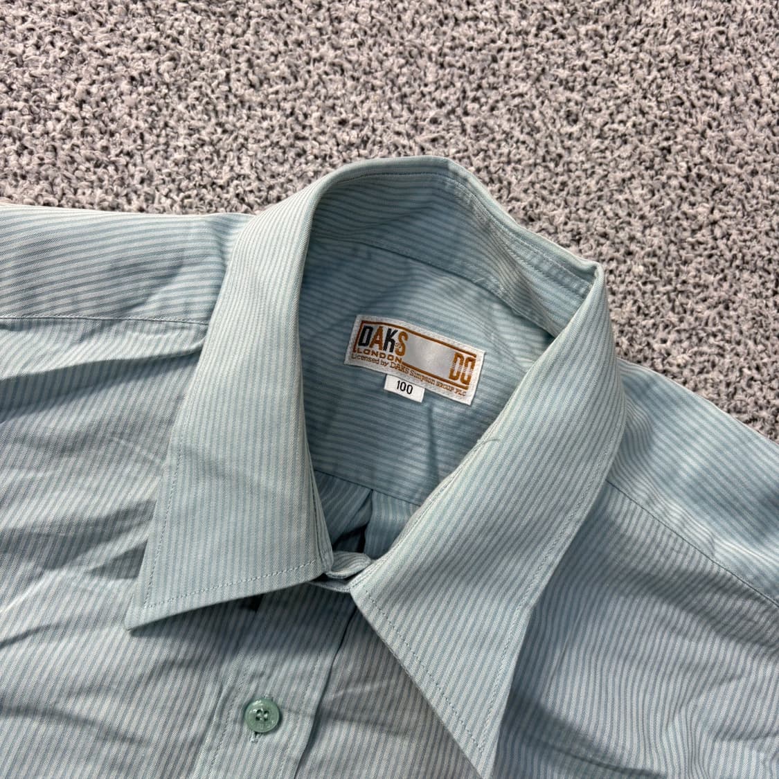 100 닥스 남성 스트라이프 셔츠 남방 0323J 상품이미지2