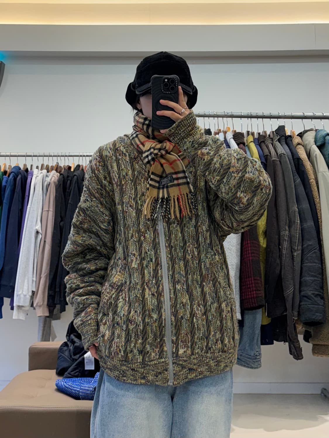 버버리 체크 머플러 상품이미지8