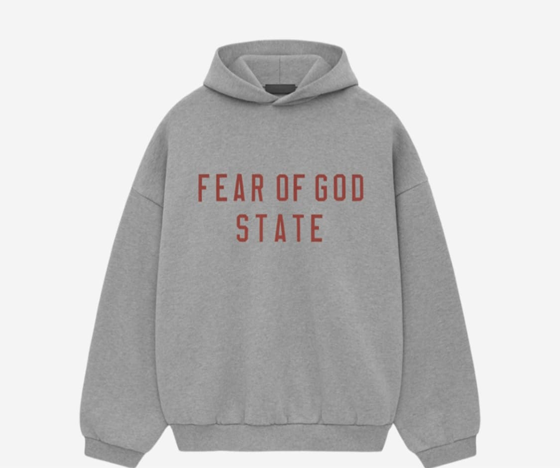 피오갓 에센셜 스테이트 후드 다크헤더 상품이미지1