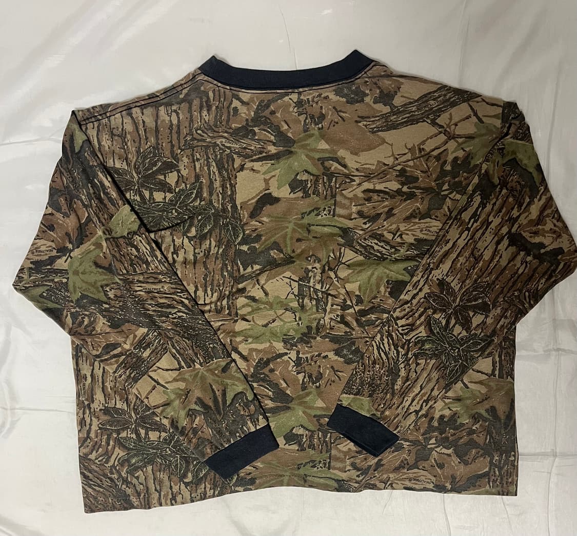 90s 빈티지 리얼트리 포켓 긴팔티셔츠 상품이미지2