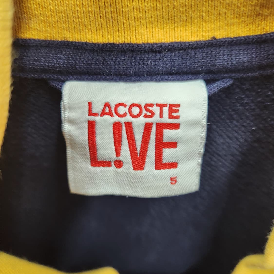 라코스테 라이브 빅로고 자수 바시티 자켓 XL 상품이미지4