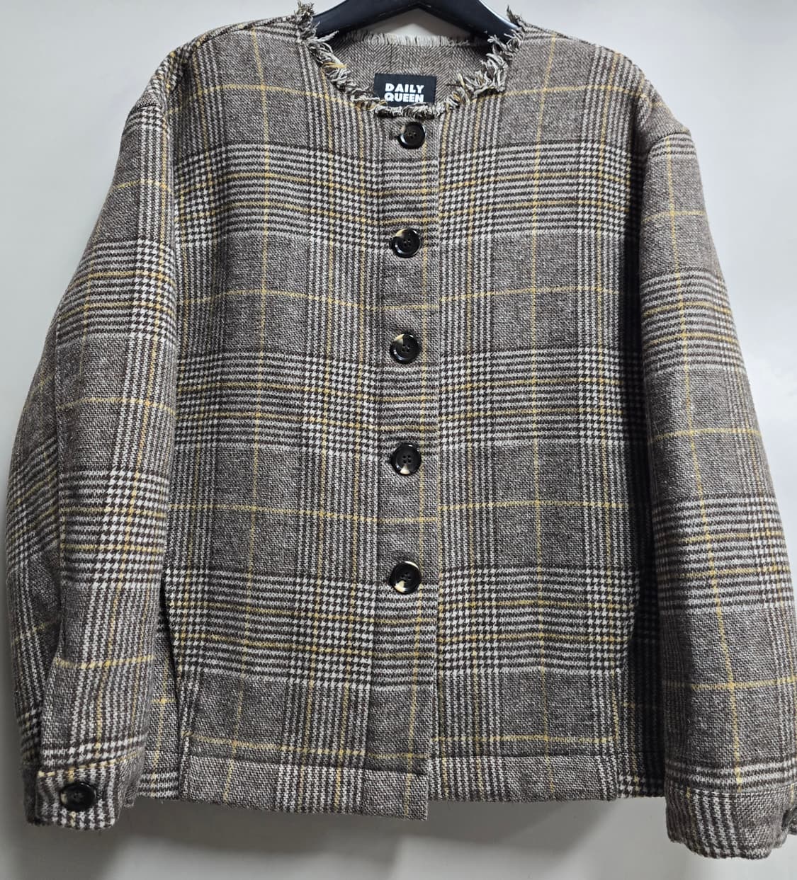 데일리 퀸 모 노카라자켓 free 상품이미지1