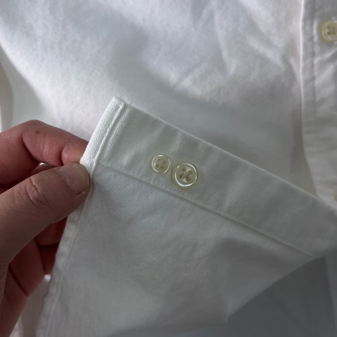 100 폴로랄프로렌 코튼 화이트 셔츠 상품이미지6