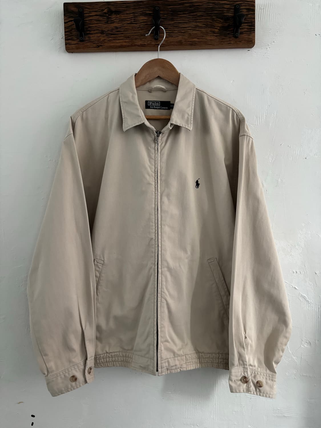 Polo 폴로 랄프로렌 베이지 코튼 자켓 상품이미지1