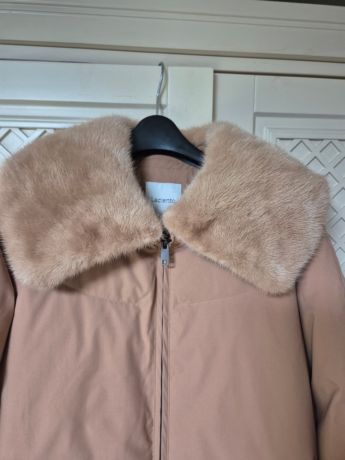 라씨엔토 밍크 카라 구스 롱패딩(미착용) 상품이미지5