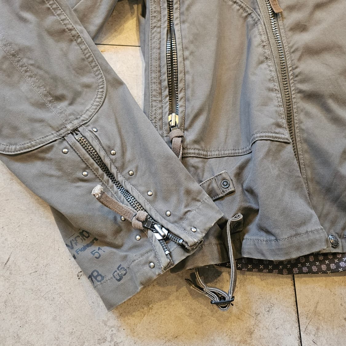 Xl 디젤 코튼 라이더자켓  상품이미지2