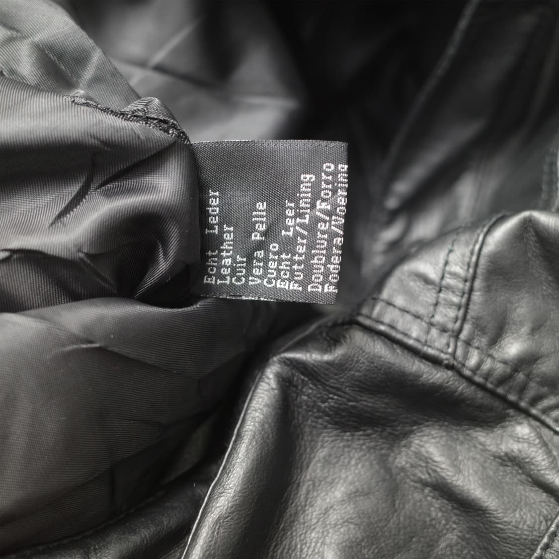 90s 유럽제 레더 팬츠 상품이미지8