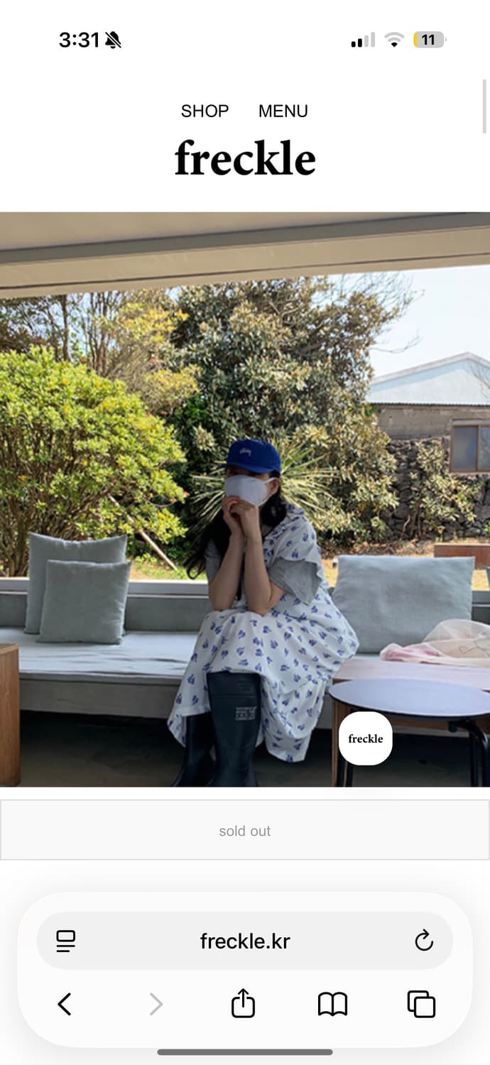 프레클 블루리본 드레스 상품이미지1