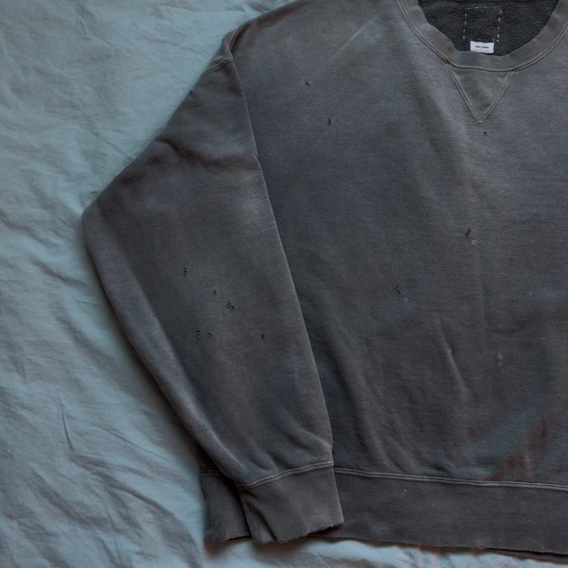 비즈빔 22AW 앰플러스 스웨트 크래쉬 블랙 상품이미지3